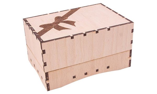 Handicraft Geschenkbox aus Holz Bausatz