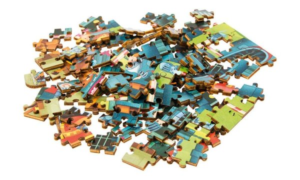 Holz-Puzzle Ritterturnier 130 Teile