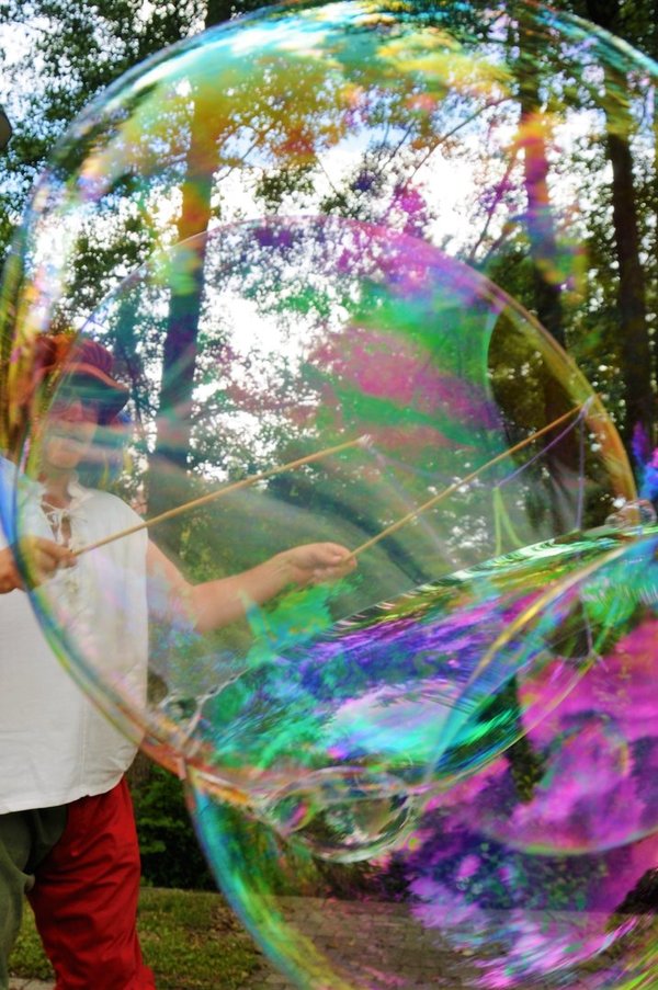 Tuban Giant Bubble Seifenblasen-Wand Set Glases 50 cm + 400 ml
