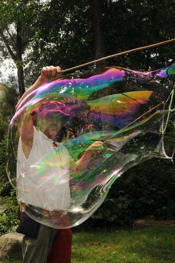 Tuban Riesen-Seifenblasen-Wand Glases 50 cm
