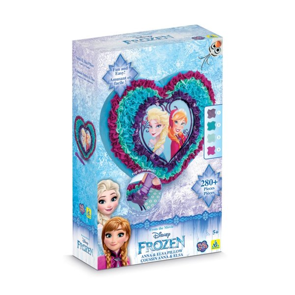 Frozen PlushCraft Anna + Elsa Pillow