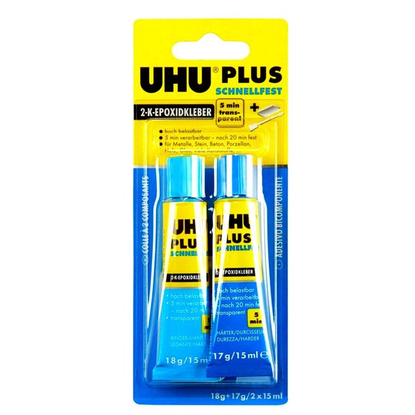 UHU plus schnellfest 2 Komponenten-Kleber 35 g
