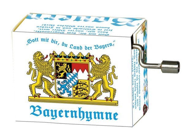 Spieluhr "Bayernhymne"