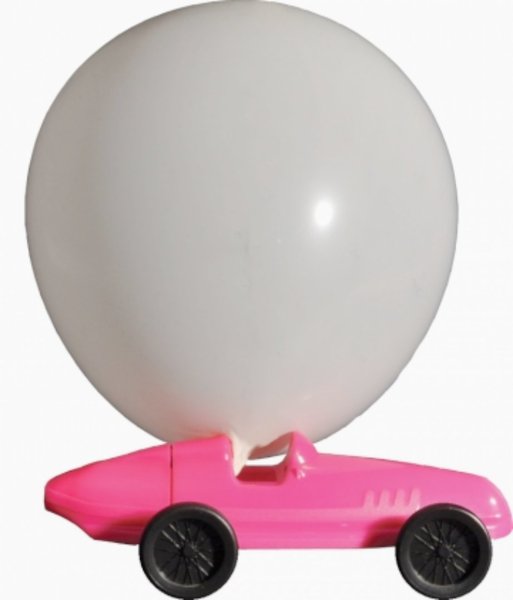 Ballonauto - farblich sortiert