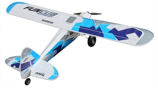 Multiplex FunCub NG blau 1,41 m Elektroflugmodell
