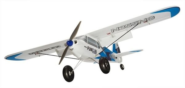 Multiplex FunCub NG blau 1,41 m Elektroflugmodell