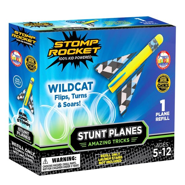 Stomp Rocket Stunt Wildcat Ersatzflugzeug
