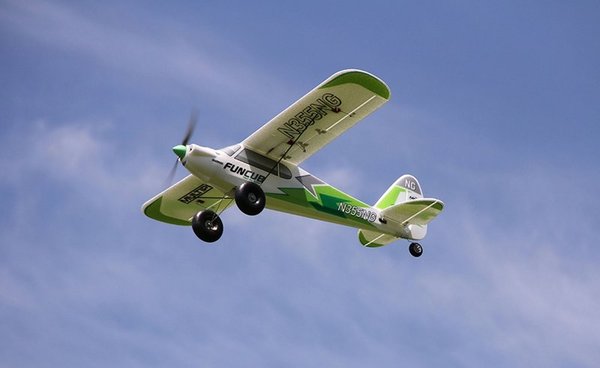 Multiplex FunCub NG grün 1,41 m Elektroflugmodell