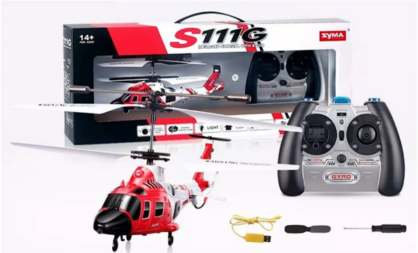 SYMA S111G 3-Kanal RC Helikopter Infrarot Fernbedienung