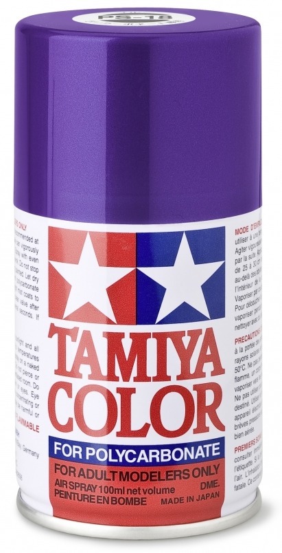 Tamiya Lexanfarbe Metallic Violett PS-18
