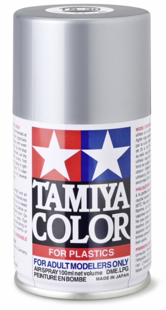 Tamiya Acrylfarbe TS-30 Metallic Silber glänzend