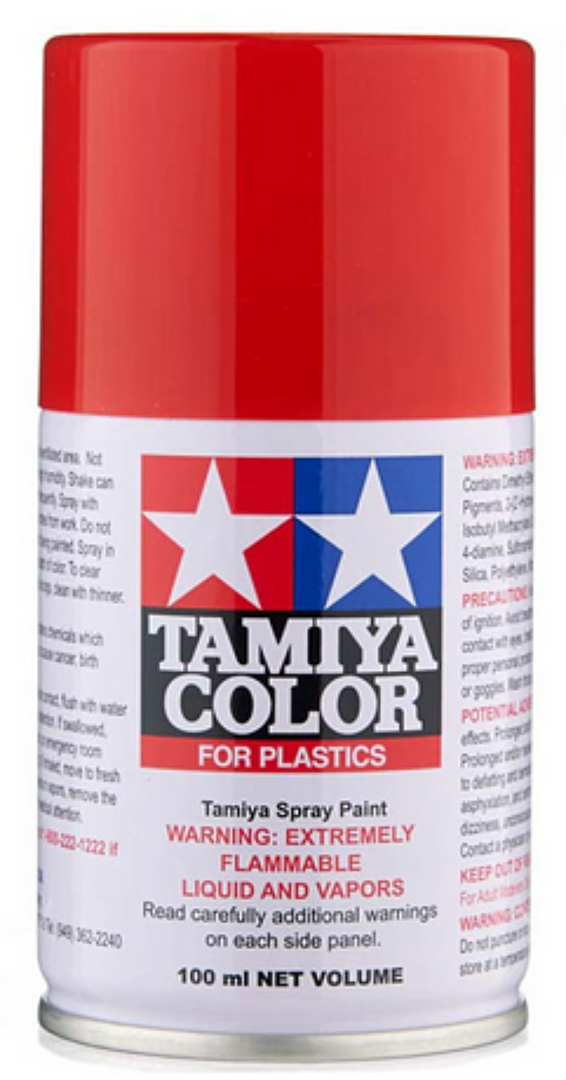 Tamiya Acrylfarbe TS-86 Brilliantrot