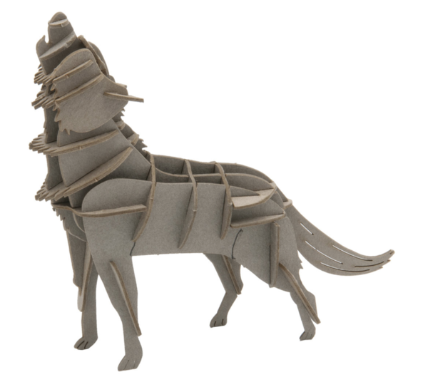 Wolf - 3D Papiermodell