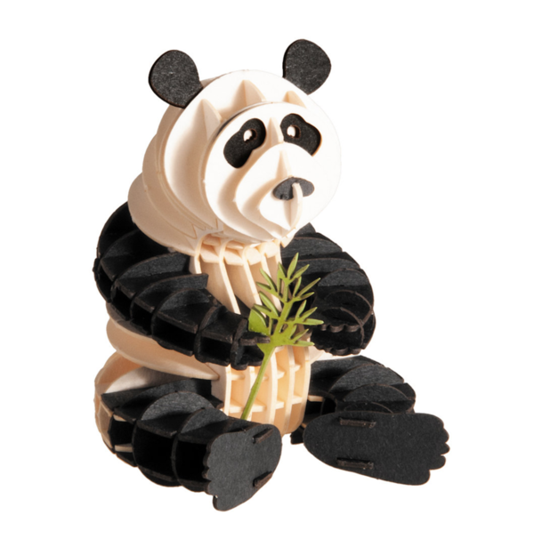 Panda Bär- 3D Papiermodell