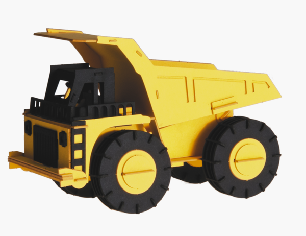 Kipper / Dump Truck - 3D Papiermodell