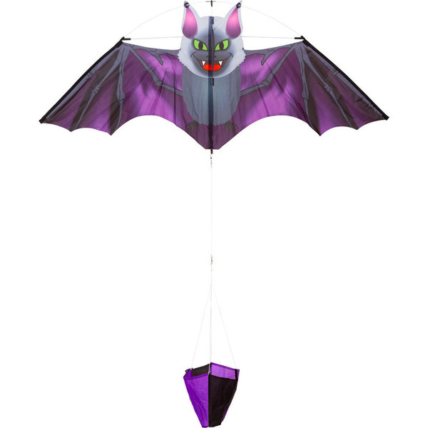 Invento Dark Fang Bat Kite Fledermaus Einleiner-Drachen