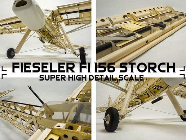 Pichler Fieseler Storch Fi156 Elektroflugmodell Bausatz