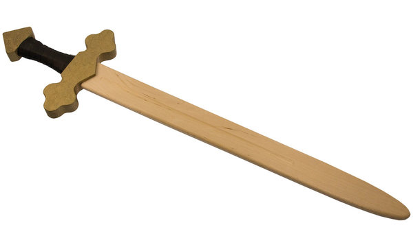 Schwert Ritterschwert Gold ca. 60 cm